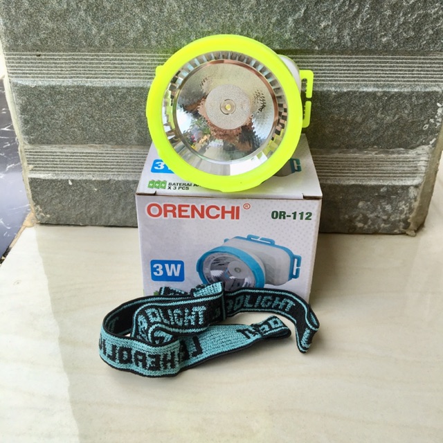 112 SENTER KEPALA 3watt PAKAI BATERAI| senter baterai | senter berkualitas bagus tahan lama terang