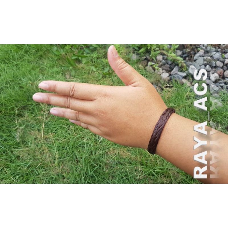 gelang anyaman rotan khas baduy kepang 2