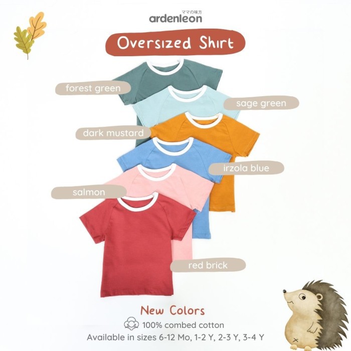 Makassar ! Oversized Shirt Kids ARDENLEON