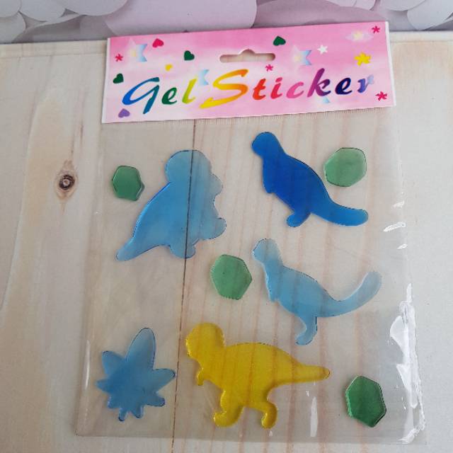 STIKER STICKER GEL COLORFUL - RANDOM