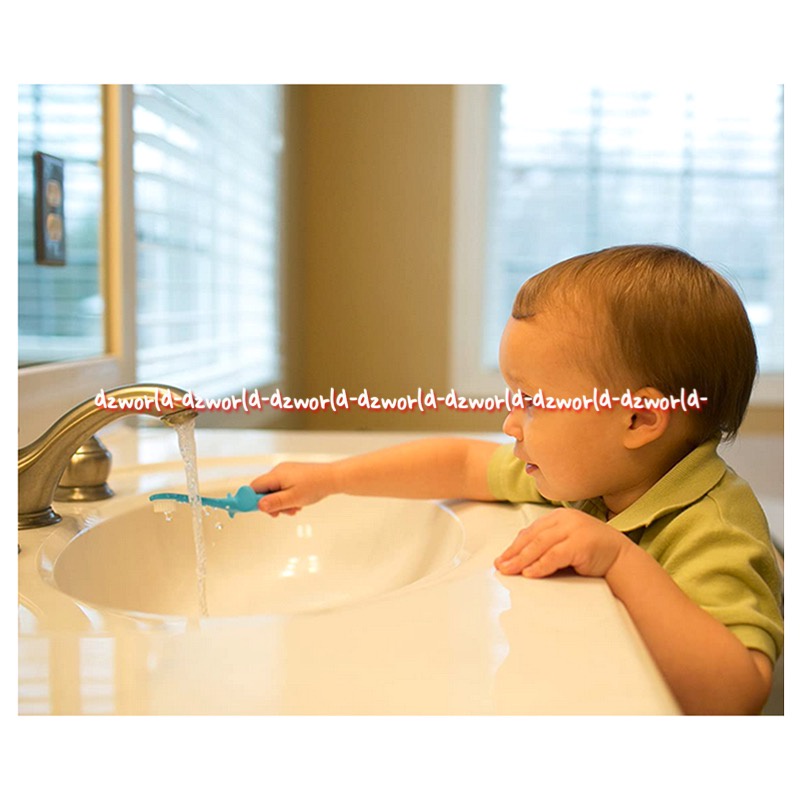 Dr Brown's Infant to Toddler Toothbrush 0-3ahun Sikat Gigi Bayi Balita Anak Biru Gajah Dr Browns