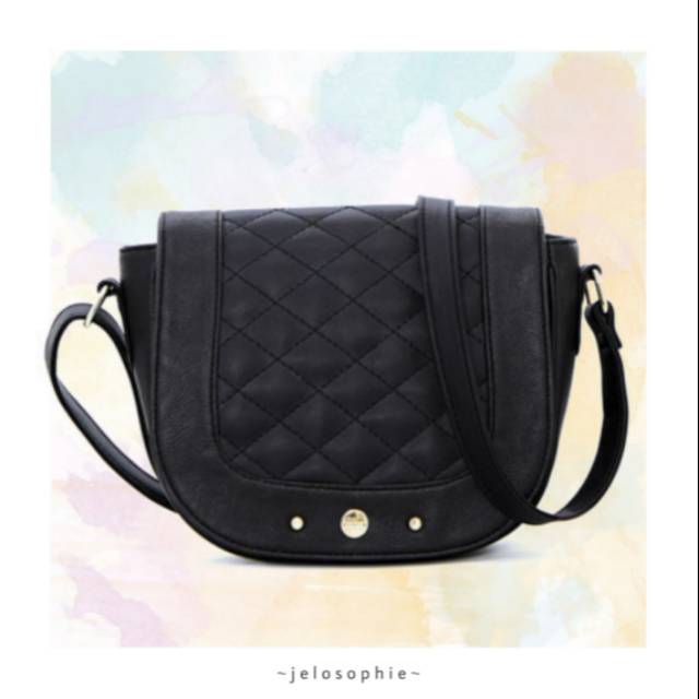 TAS DIAMONITE BLACK SOPHIE MARTIN PARIS SLINGBAG 14A