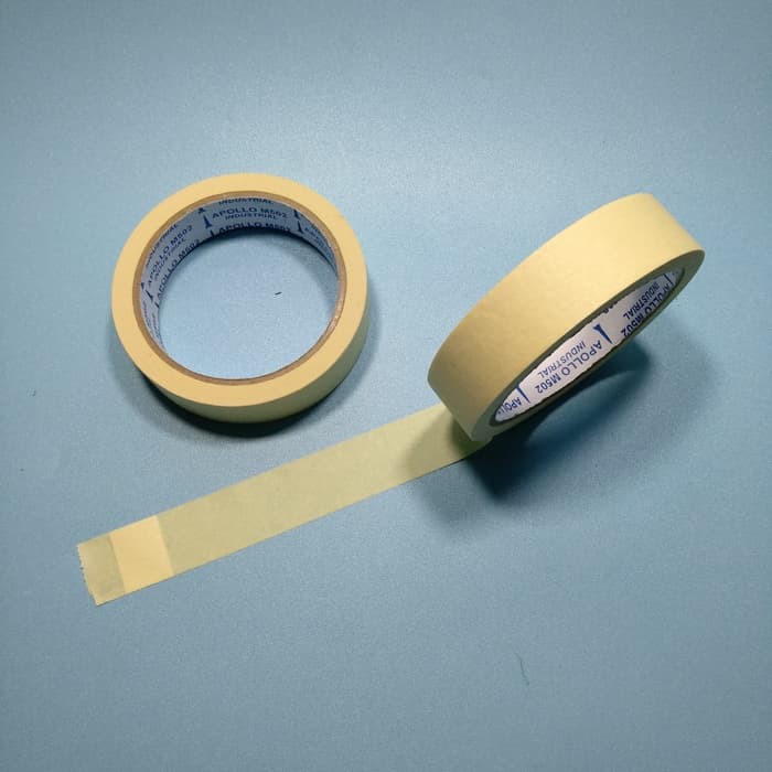 

Apollo M502 Masking Tape 24 mm x 23 yard (21m) 150C Lakban Kertas