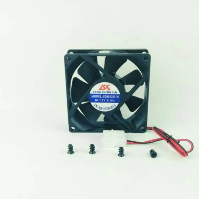 Fan casing 8cm Kipas CPU komputer