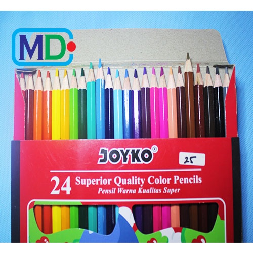 

MAULANA DCP - PENSIL WARNA JOYKO (24 WARNA)