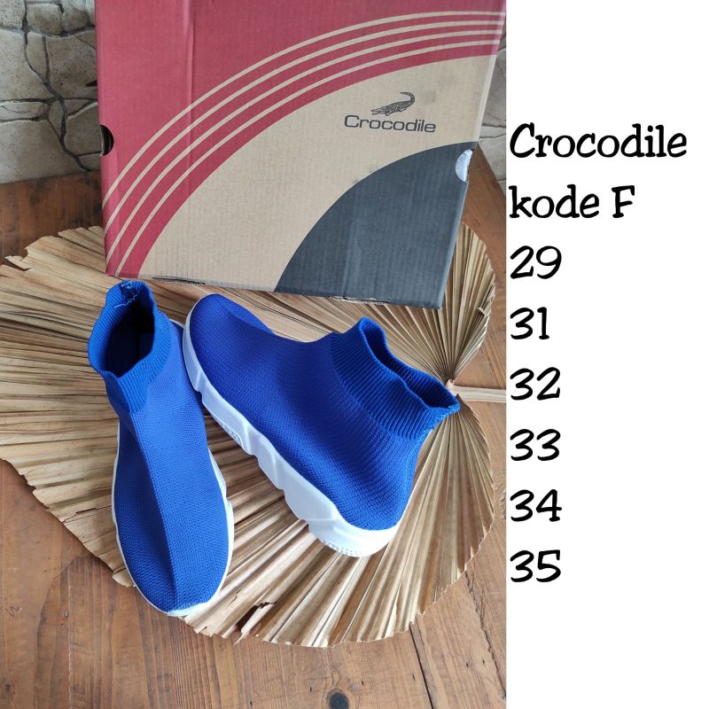 SEPATU KETS ANAK / SNEAKERS ANAK CROCODILE BRANDED MATAHARI MURAH SNKESCRCDL007