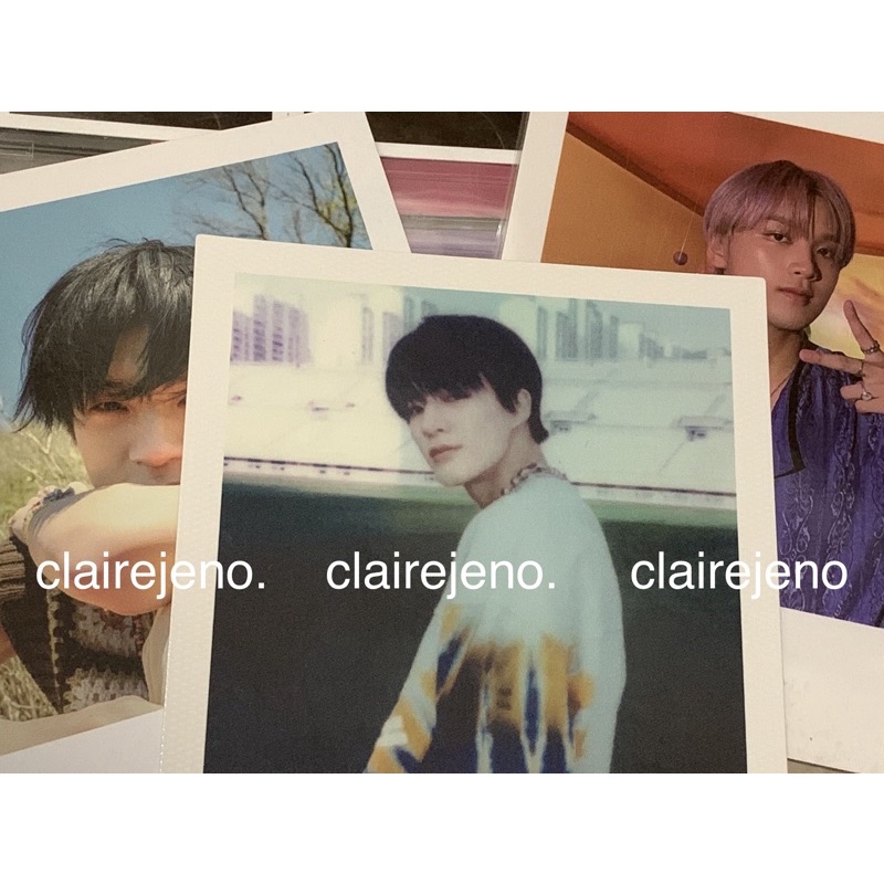 polaroid official jeno haechan nct dream 127 hello future sticker balloon md