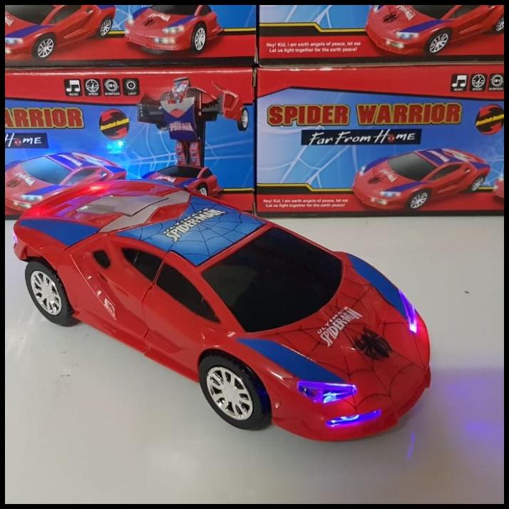 mobil Spiderman bisa jadi robot