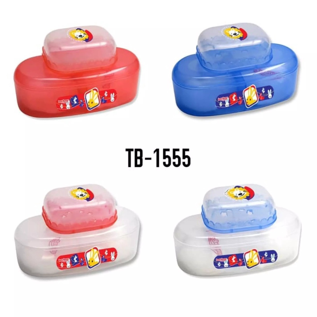 Tempat Bedak Bayi Oval + Tempat Sabun Lusty Bunny TB1555