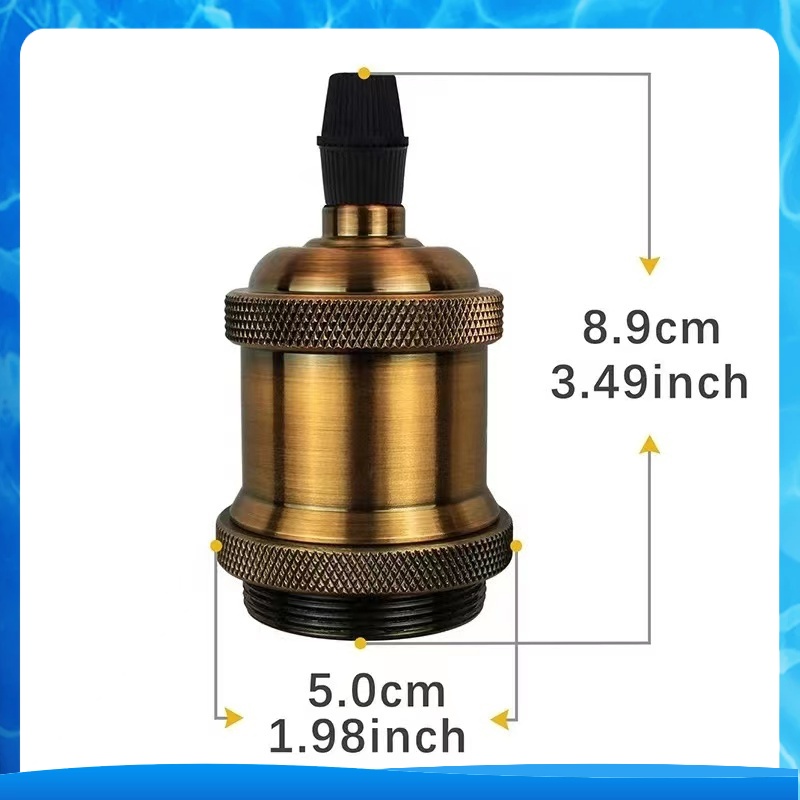 Fiting Gantung Lampu Edison/Filamen/Filament Cafe E27/E 27 Vintage