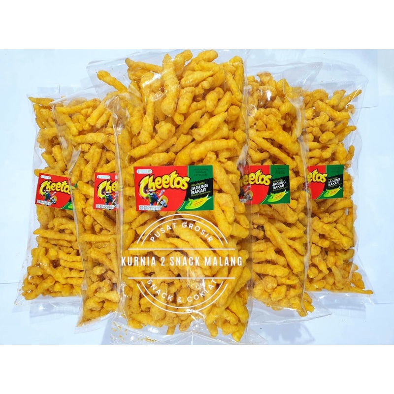 SnackChetoss OriJagungBakar -+250gr /snack kiloan/ snack ori/SnackLos/SnackBal/KueLebaran/Hampers/Pa