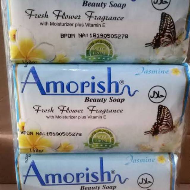Original Sabun Kecantikan AMORISH  Mencerahkan Kulit