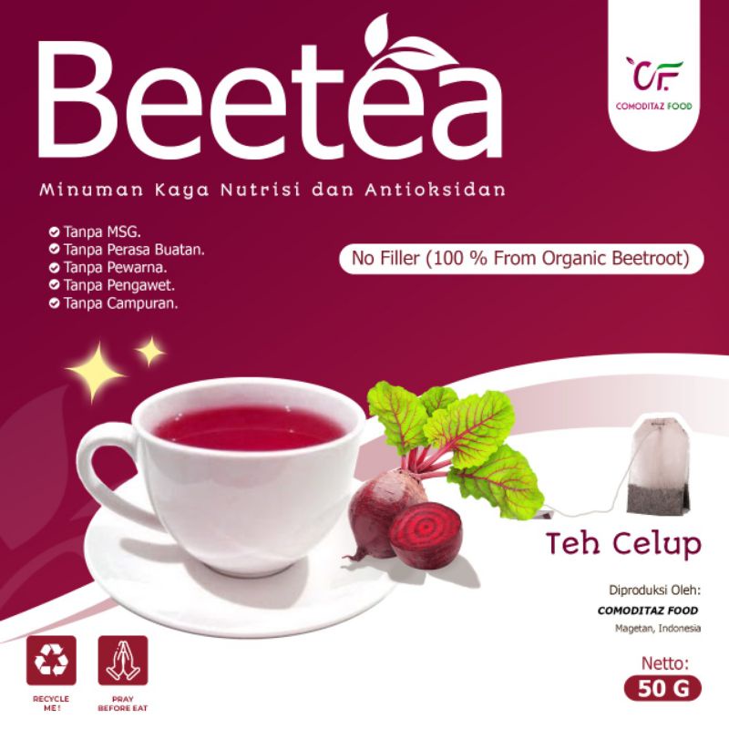 

Teh Celup Buah Bit Minuman Sehat Bernutrisi Sejuta Manfaat-50 pcs