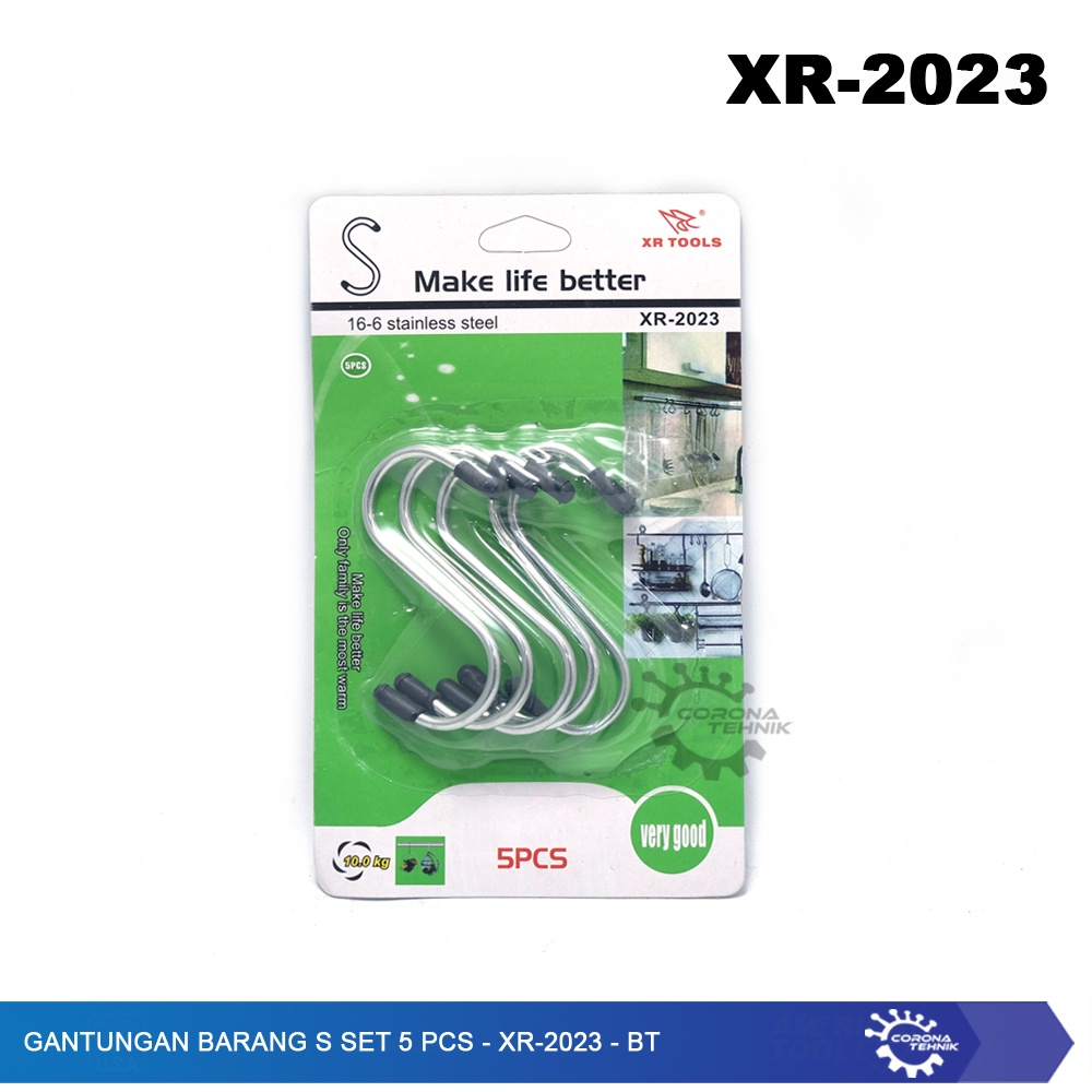 XR-2023 - BT - Gantungan Barang S Set 5 Pcs