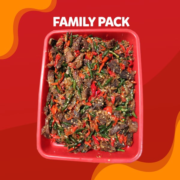 Family Pack - Oseng Daging Sapi Ajifood