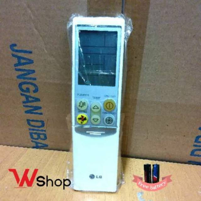 REMOTE/REMOT AC LG TERMINATOR ANTI DBD ORIGINAL - Air Conditioner
