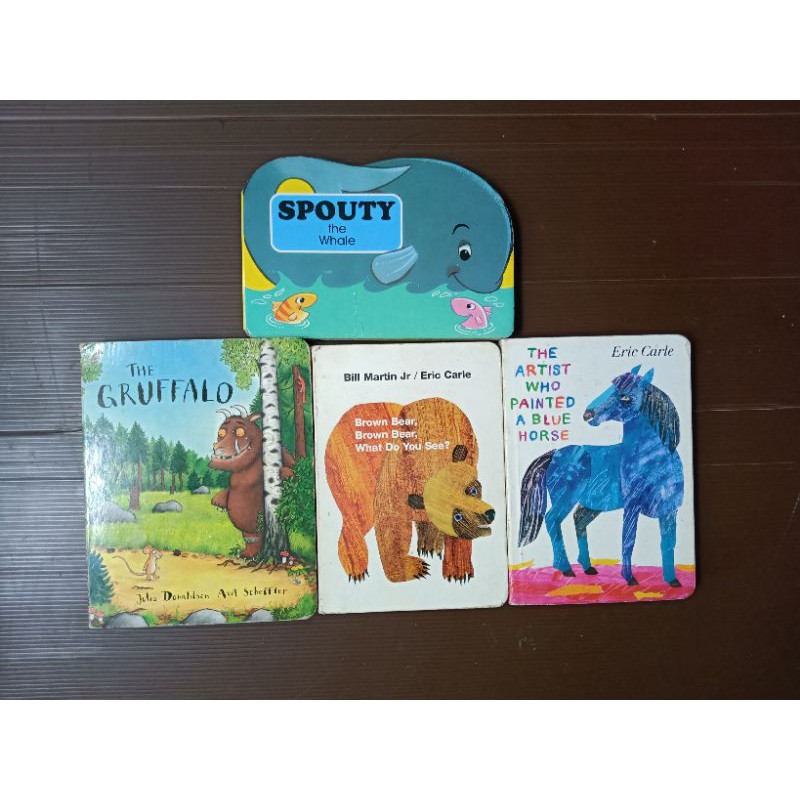 preloved 4 boardbook the gruffalo dan Eric carle