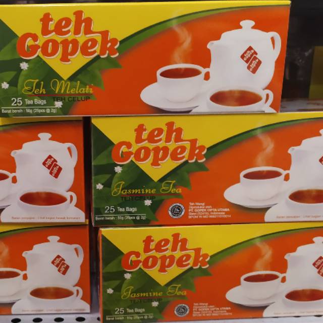 

teh gopek jasmine tea 25sx2gr