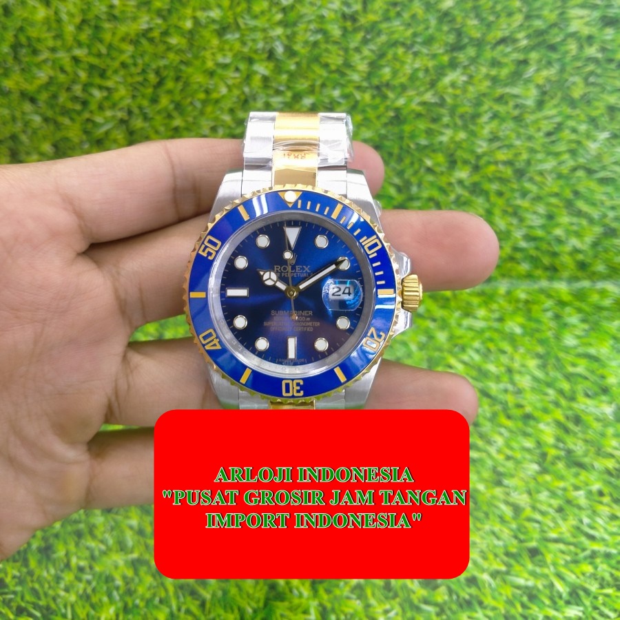 New Rolex Submariner 116613lb Clone 3135 Saphire Garansi 1th