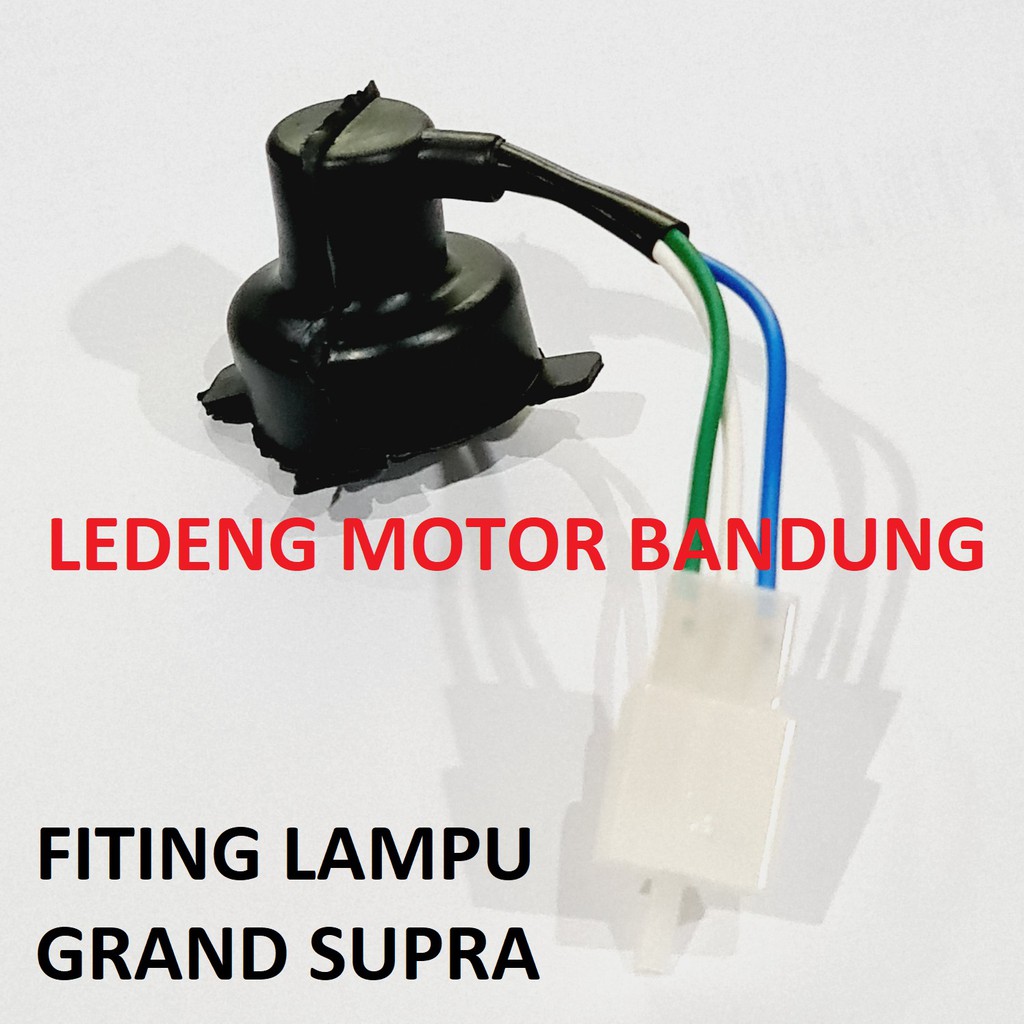 Soket Fiting Lampu Depan Grand Supra Universal Motor Honda H6 Kaki-1