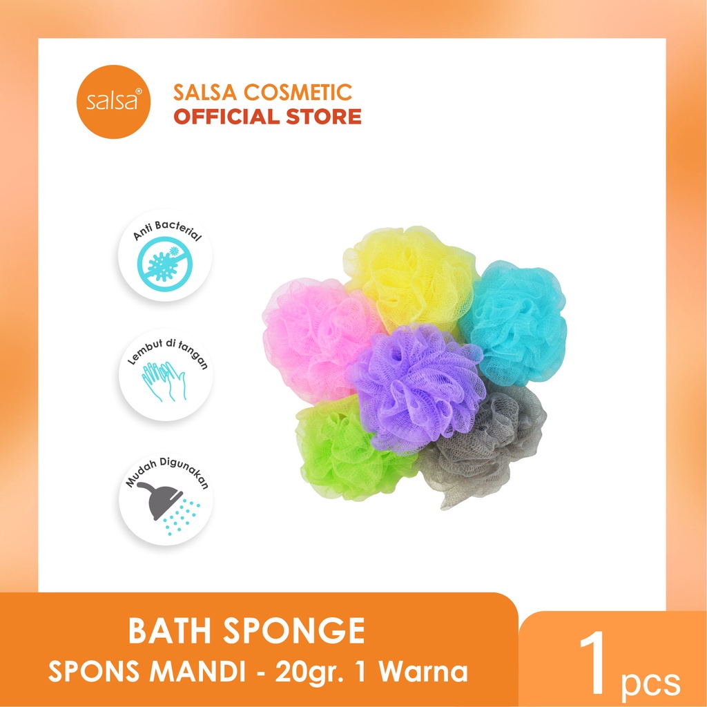 SALSA Sponge 20gr / 30gr / 50gr - Spons Mandi