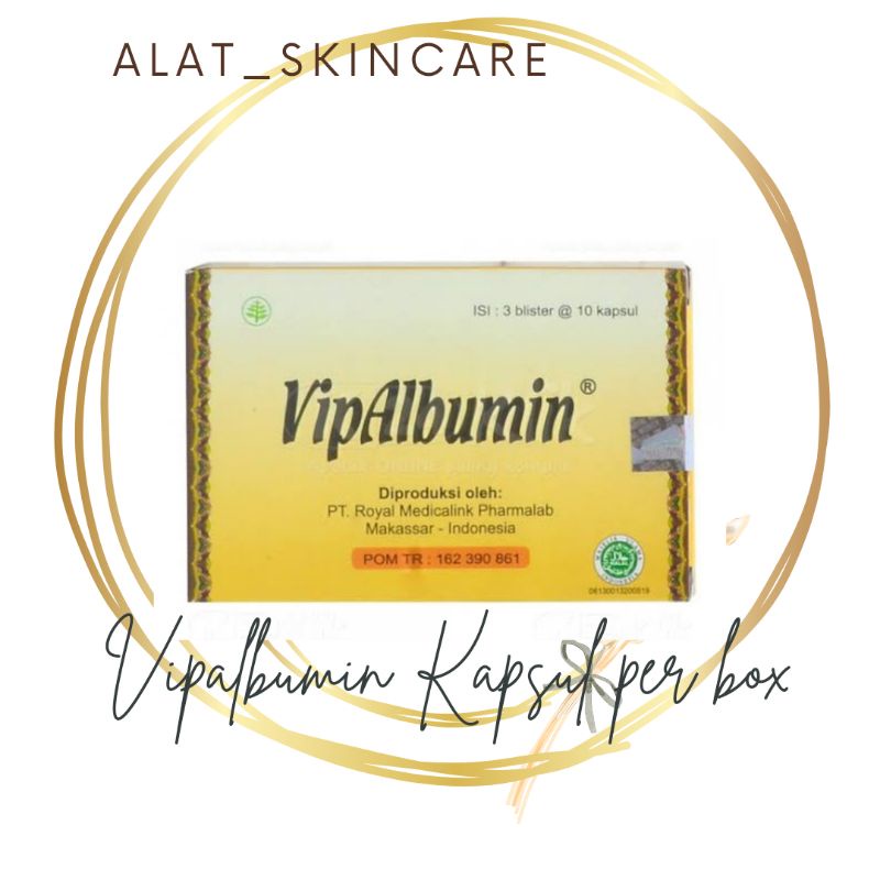 VIPALBUMIN kapsul HARGA PER BOX