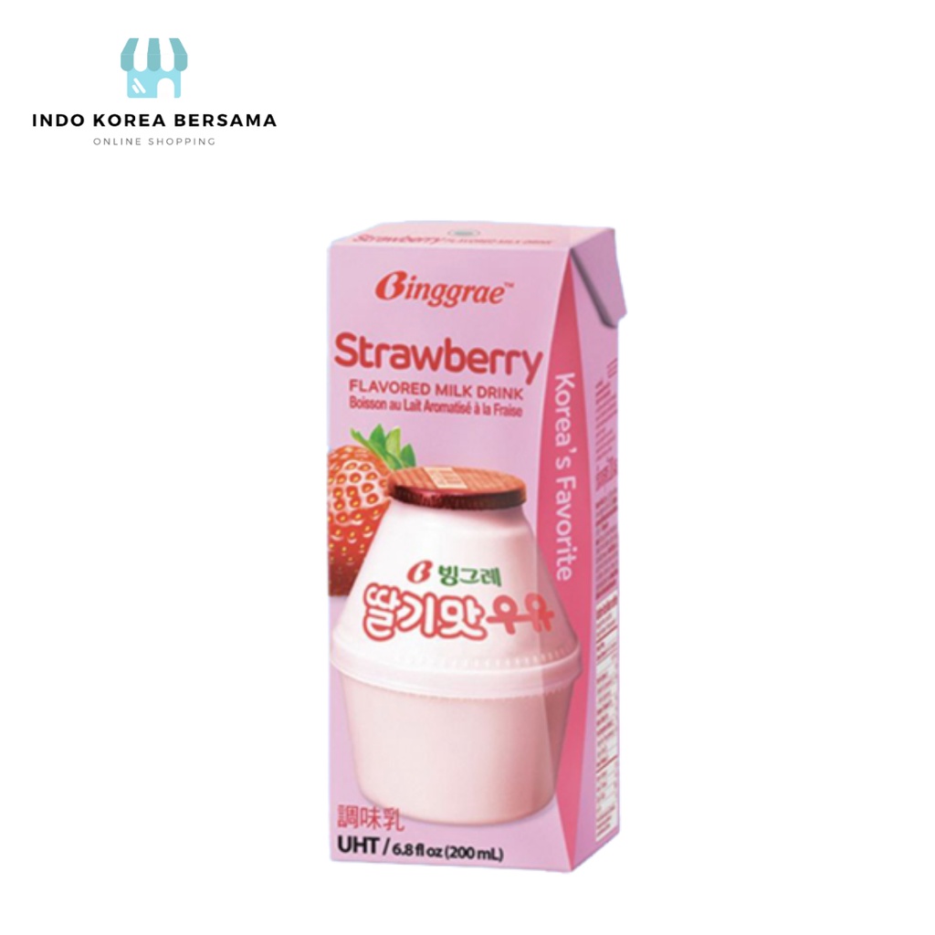 

Binggrae Strawberry Milk 200ml