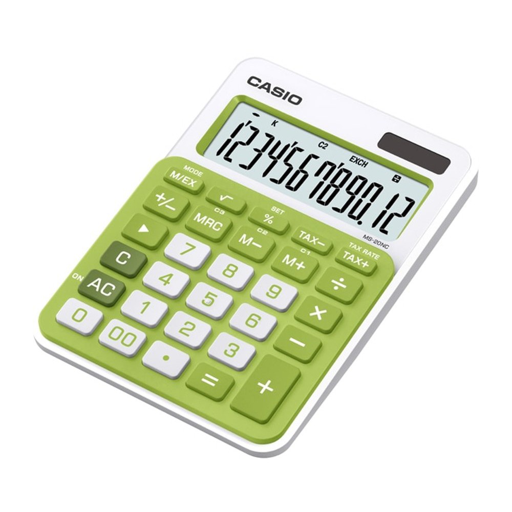 

Casio Calculator MS 20NC GN Bagus