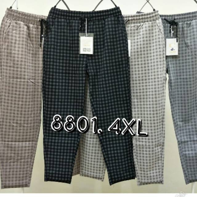 Celana kotak zara jumbo