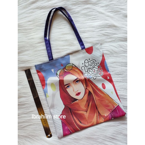 TOTEBAG WANITA AESTHETIC KULIAH / TOTEBAG WANITA AESTHETIC KULIAH