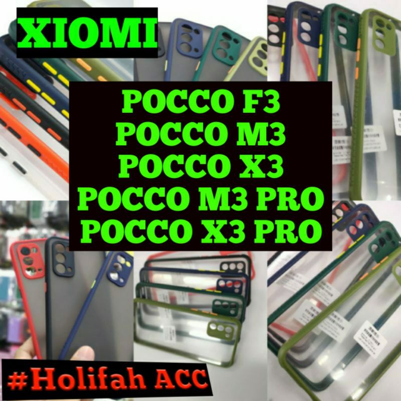 SOFTCASE AERO XIOMI *POCCO F3/POCCO M3/POCCO X3/POCCO M3 PRO/POCCO X3 PRO (TERSEDIA ALL TIPE)