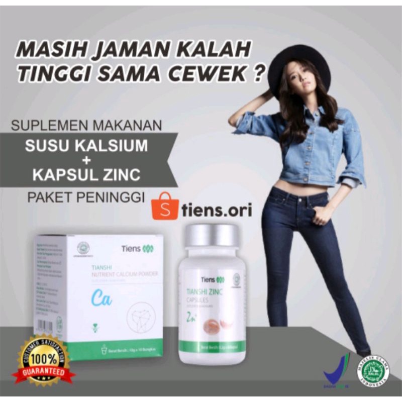 

Susu Peninggi Badan Dewasa NHCP + Zinc