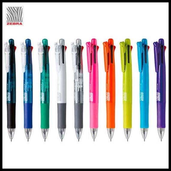 

Vanila | Pulpen Zebra Clip-On Multi 4 In 1