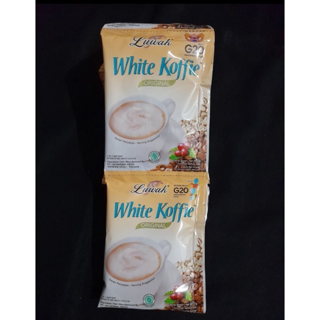 

Luwak white koffie original 10pcs