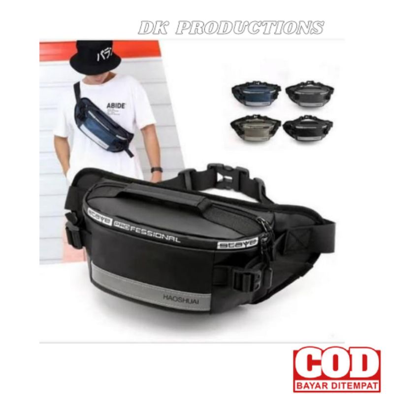 Tas selempang pria wanita Waistbag