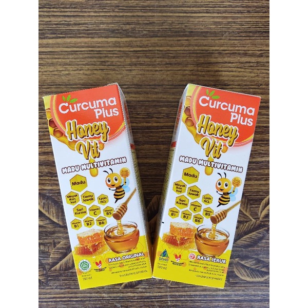 Curcuma Plus Sirup 60 / 100 ml Vitamin Anak Syrup Honey Vit Sharpy Support Appetite imun imuns