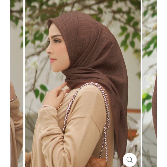 BUTTONSCARVES TAPIS GINGER BREAD VOAL