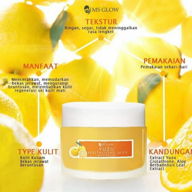 Moisturizer yuzu ms glow