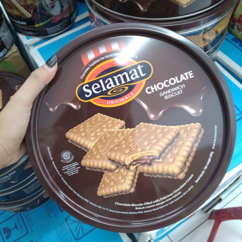 Biskuit Selamat Kaleng 240gr