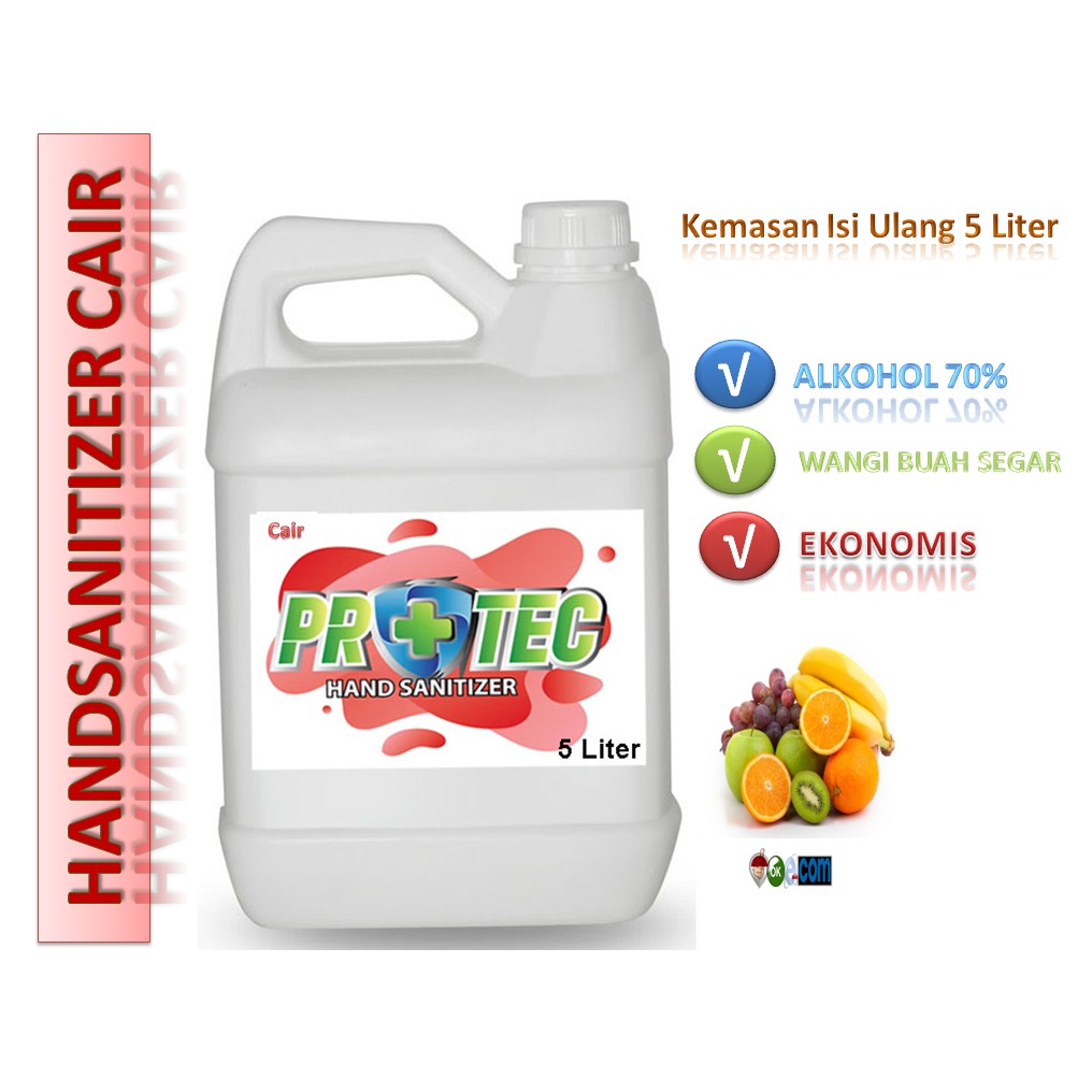 Hand sanitizer 5 liter cair harga grosir