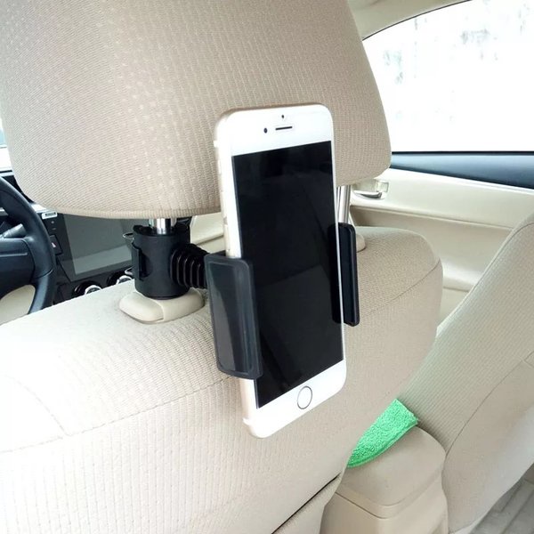 Phone Holder Dudukan Ponsel Kursi Belakang Mobil Multifungsi Aksesoris