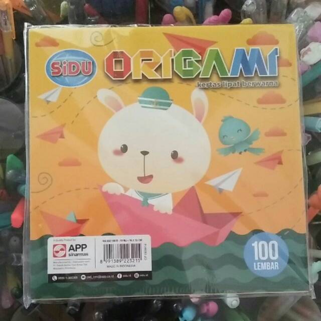 

Kertas lipat ORIGAMI SIDU ukuran 16x16cm isi 100sheet