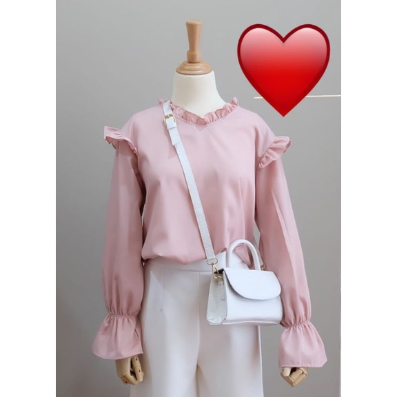 alisa blouse allsize rayon