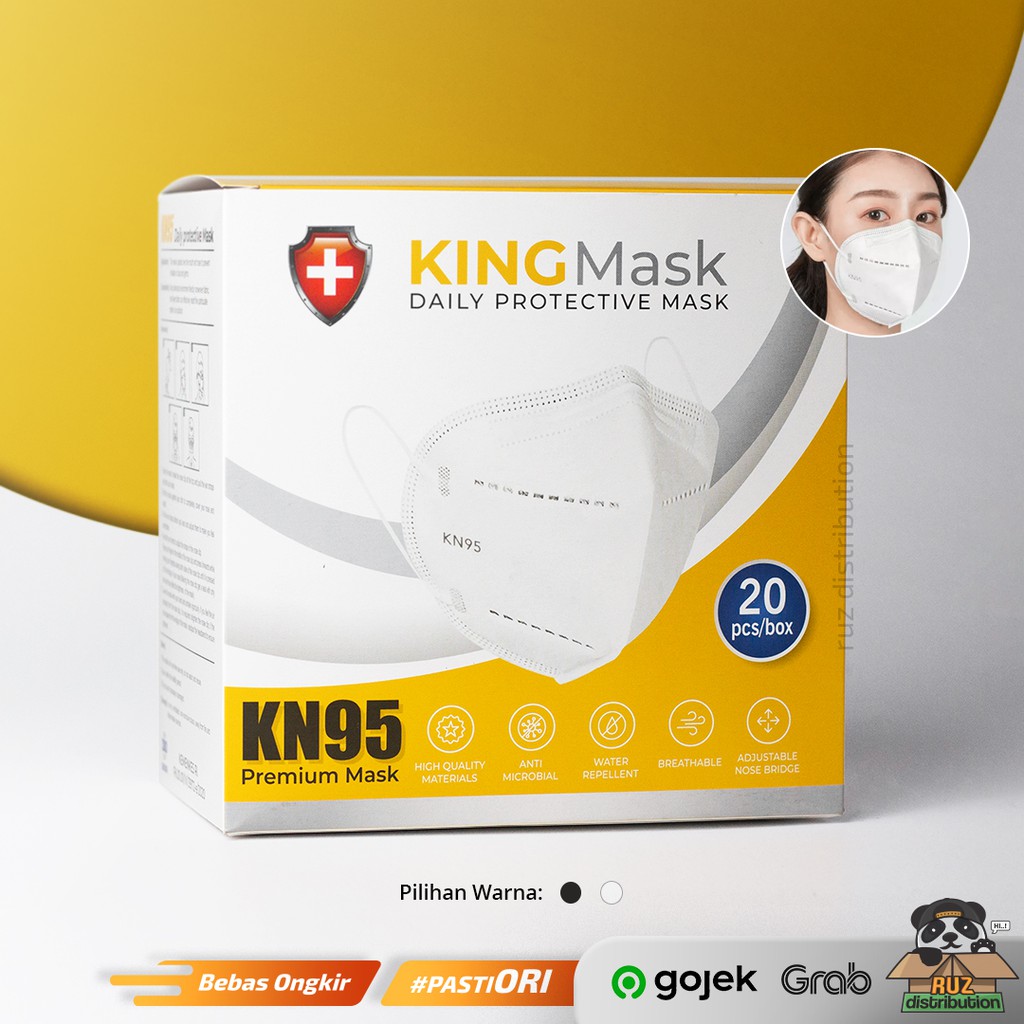 masker kn95 king mask 20 pcs