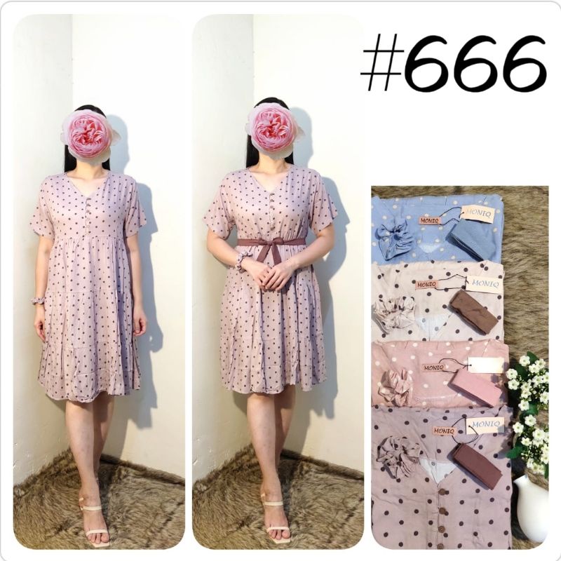 Daster Rayon Moniq #666
