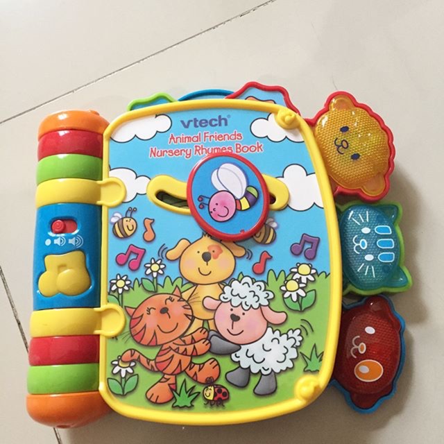 Prelove Vtech animal friends nursery rhyme books