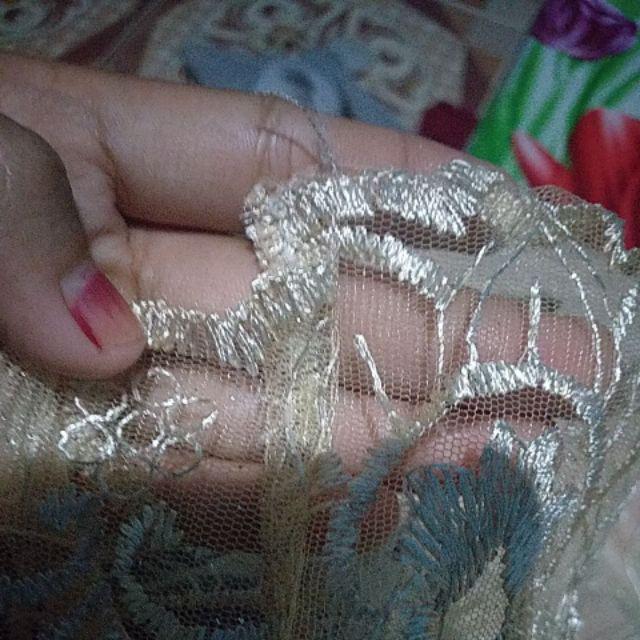 (harga Termurah + Ada Anak) Batik Couple Batik Parang Hijau Panjang Tile Brukat Selendang