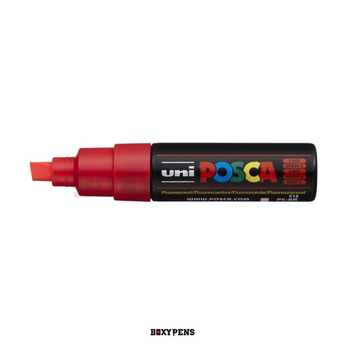 

Uni Posca Paint Marker PC-8K - Broad Chisel Point 8 mm Fluorescent
