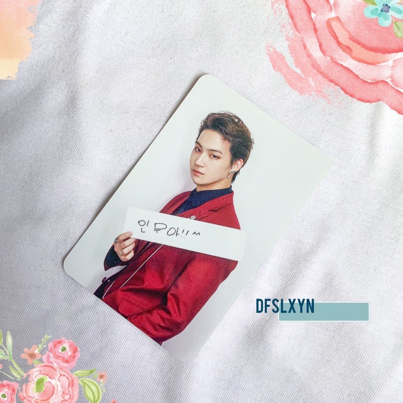 GOT7 JB Flight Log Departure Photocard