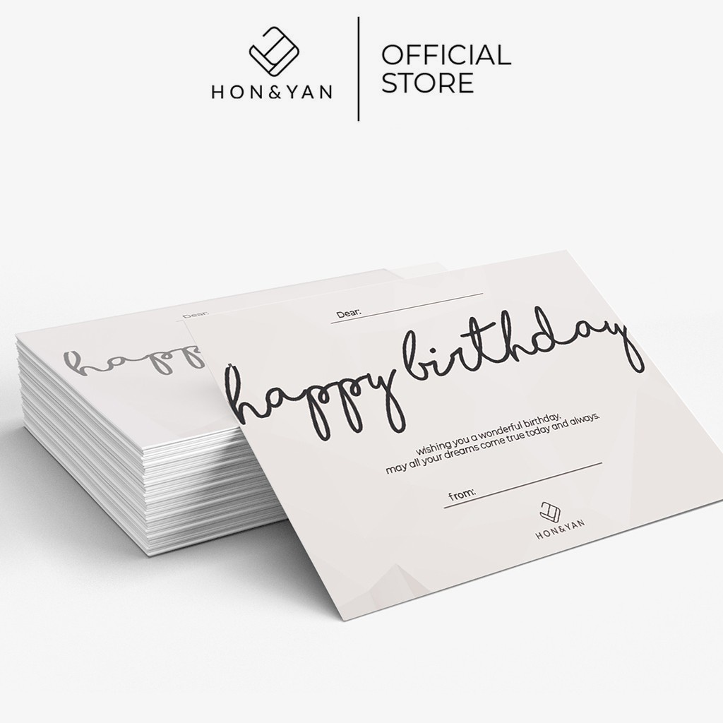 

HONYAN GIFT CARD SPECIAL DAY / KARTU UCAPAN HARI SPECIAL ULANG TAHUN / GRADUATION
